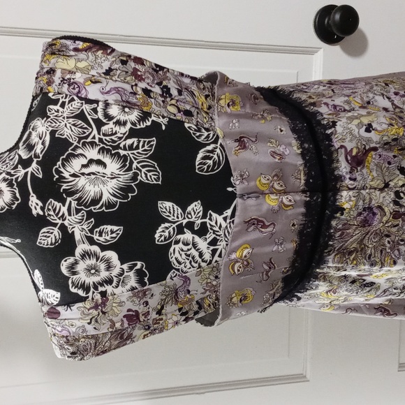 🔴SOLD🔴💜Nanette Lepore💜 - Lucky Charm Silk Dress - Picture 9 of 15